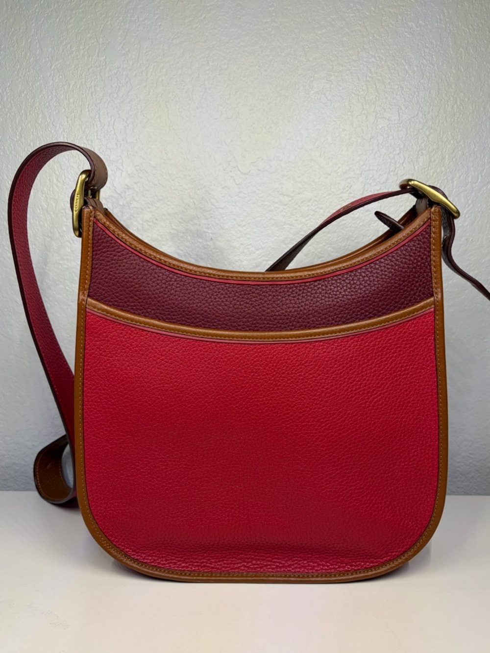 Coach Emory 1941 Crossbody in Color Block Red Apple